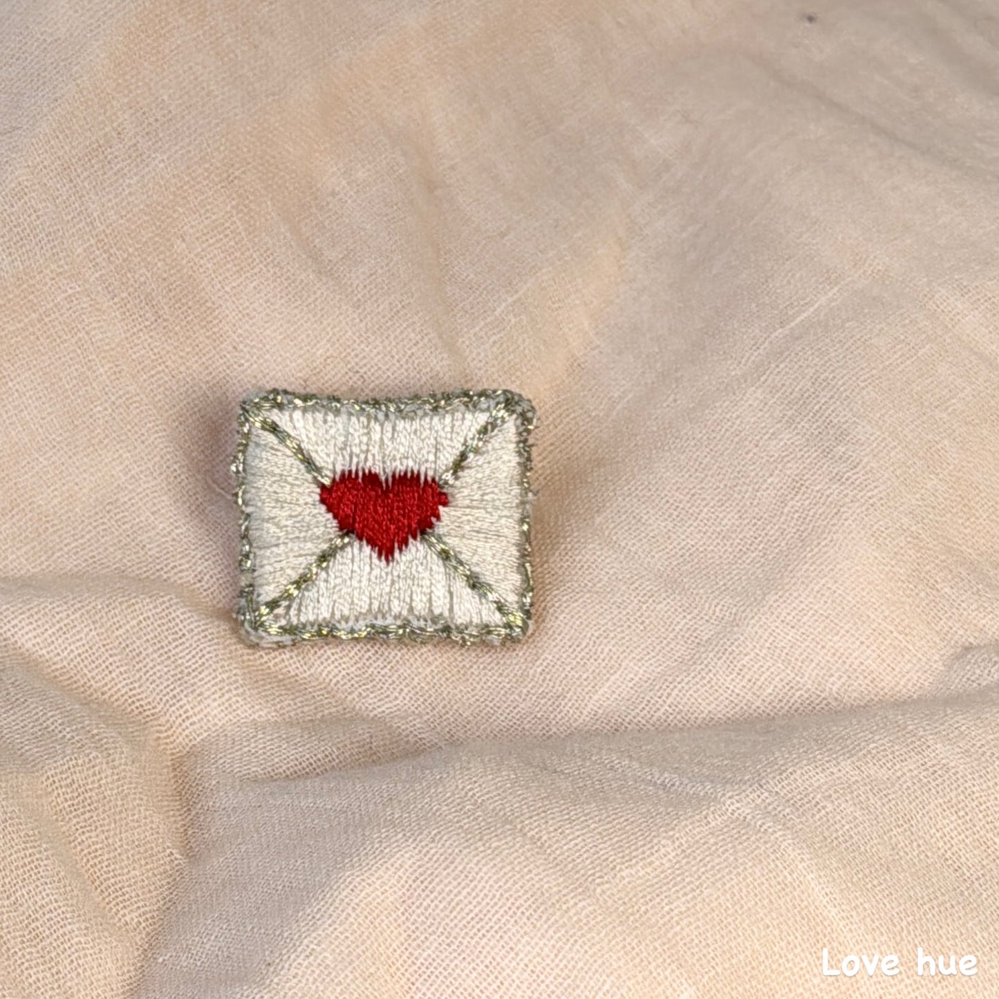 LOVE LETTER MINI BROOCH