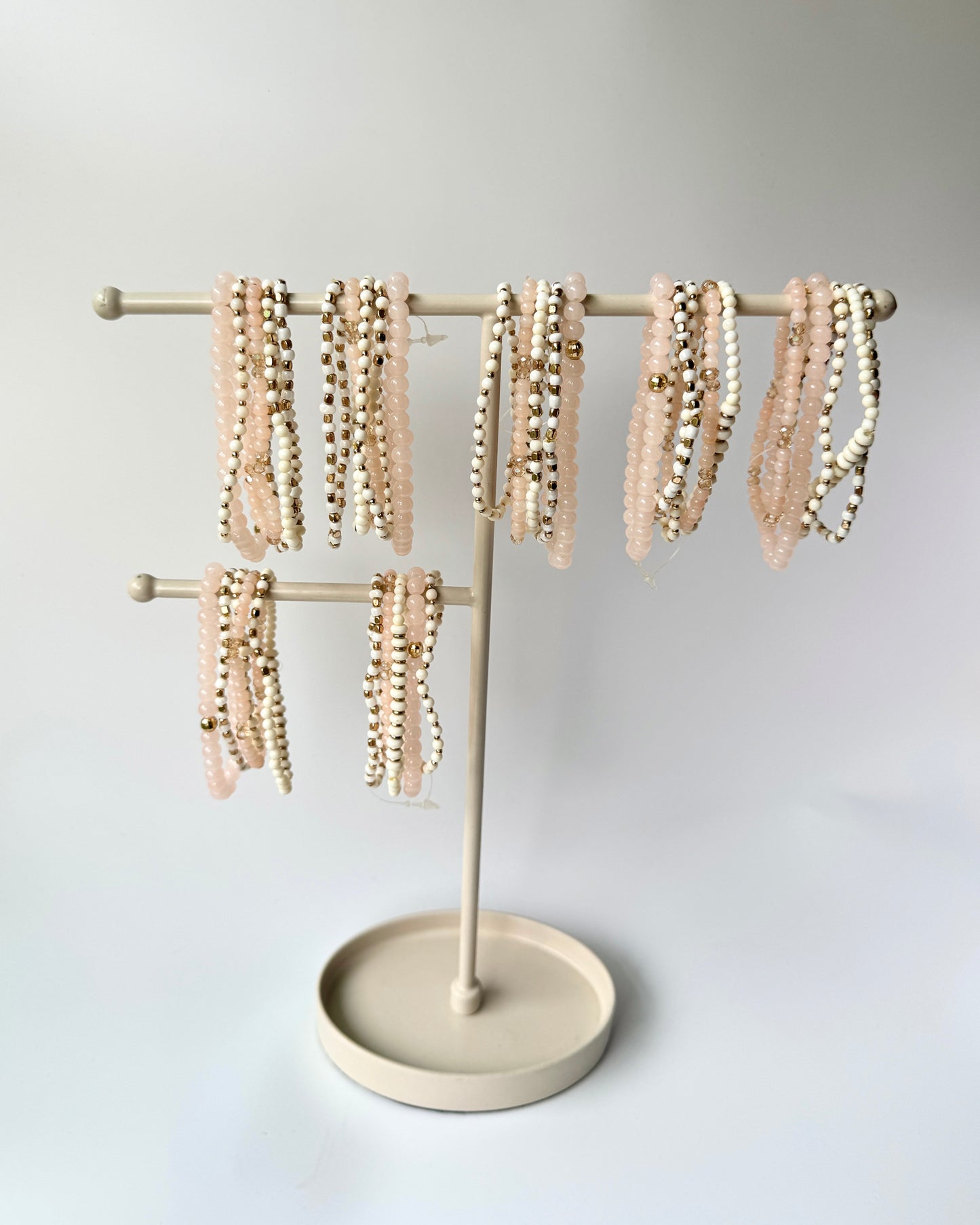 BLOOM BEADED BRACELET STACK (Set of 4)
