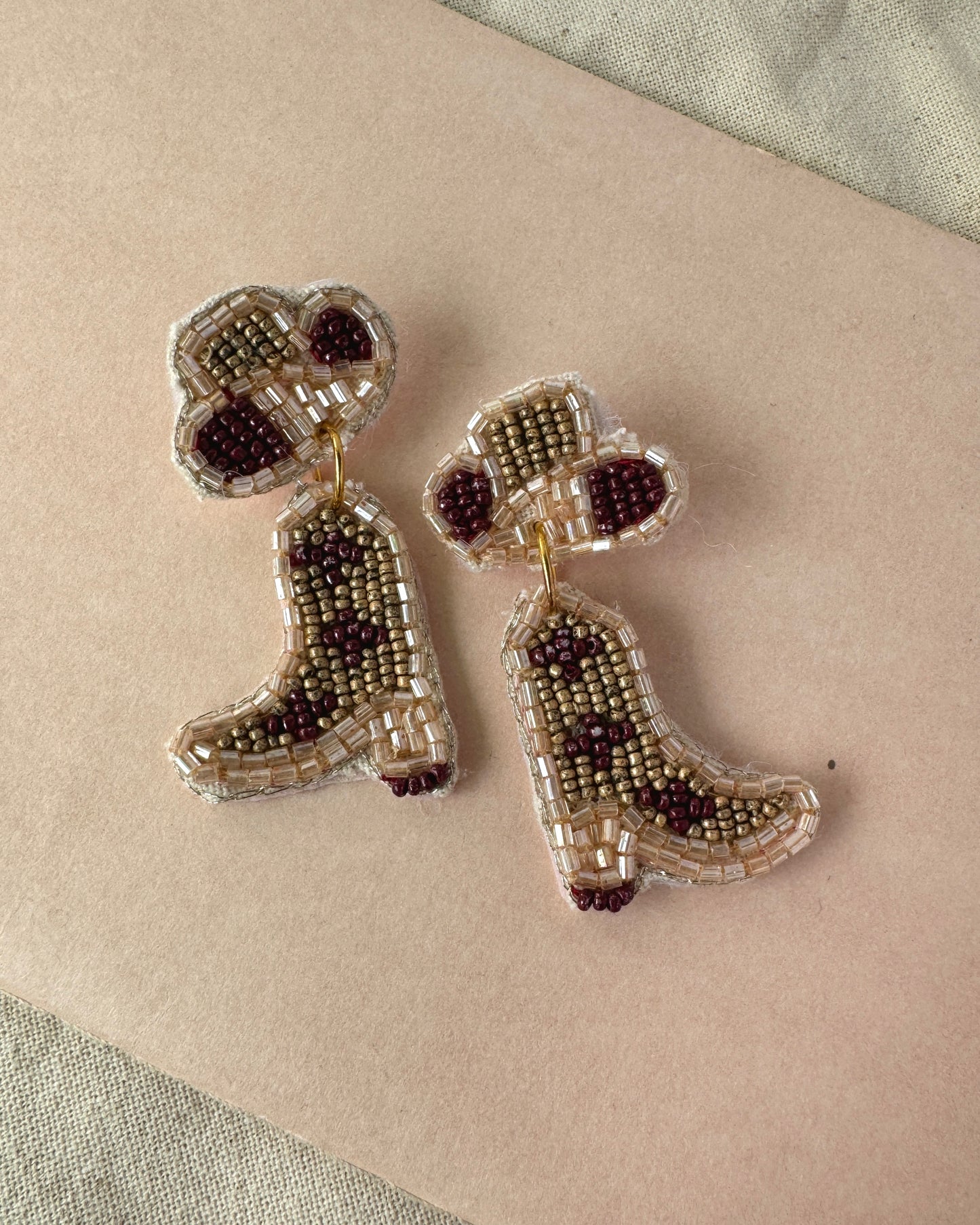 COWBOY BOOTS EARRINGS