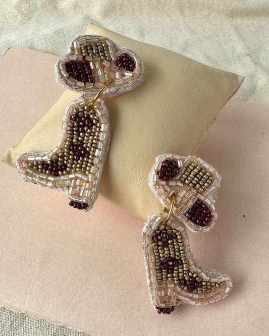 COWBOY BOOTS EARRINGS
