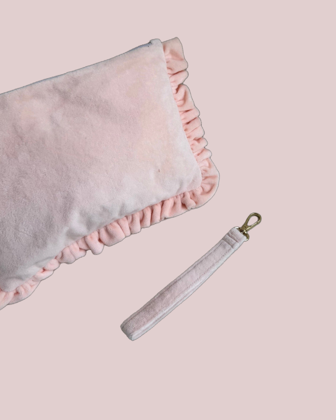 WRIST STRAP FOR SMALL & MEDIUM POUCHES IN PEACH