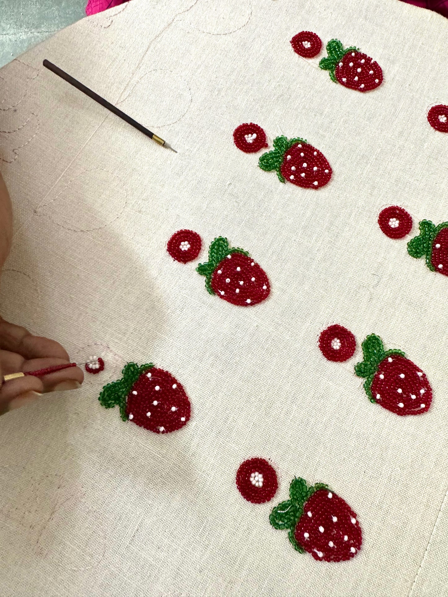 STRAWBERRY EARRINGS
