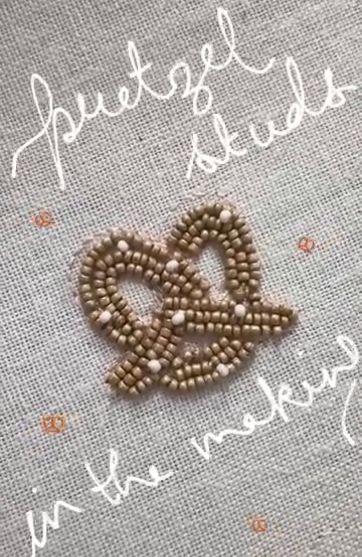 PRETZEL STUD EARRINGS