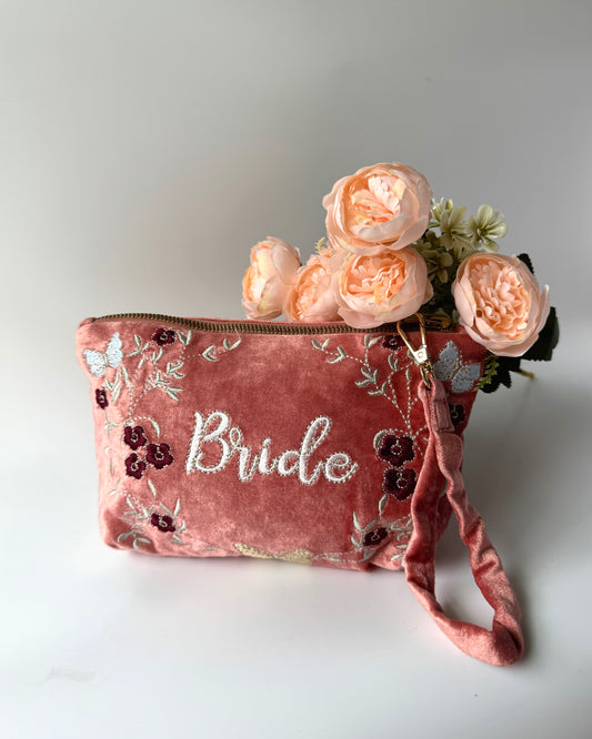 BLOOM BRIDE MIDSIZED POUCH PURSE