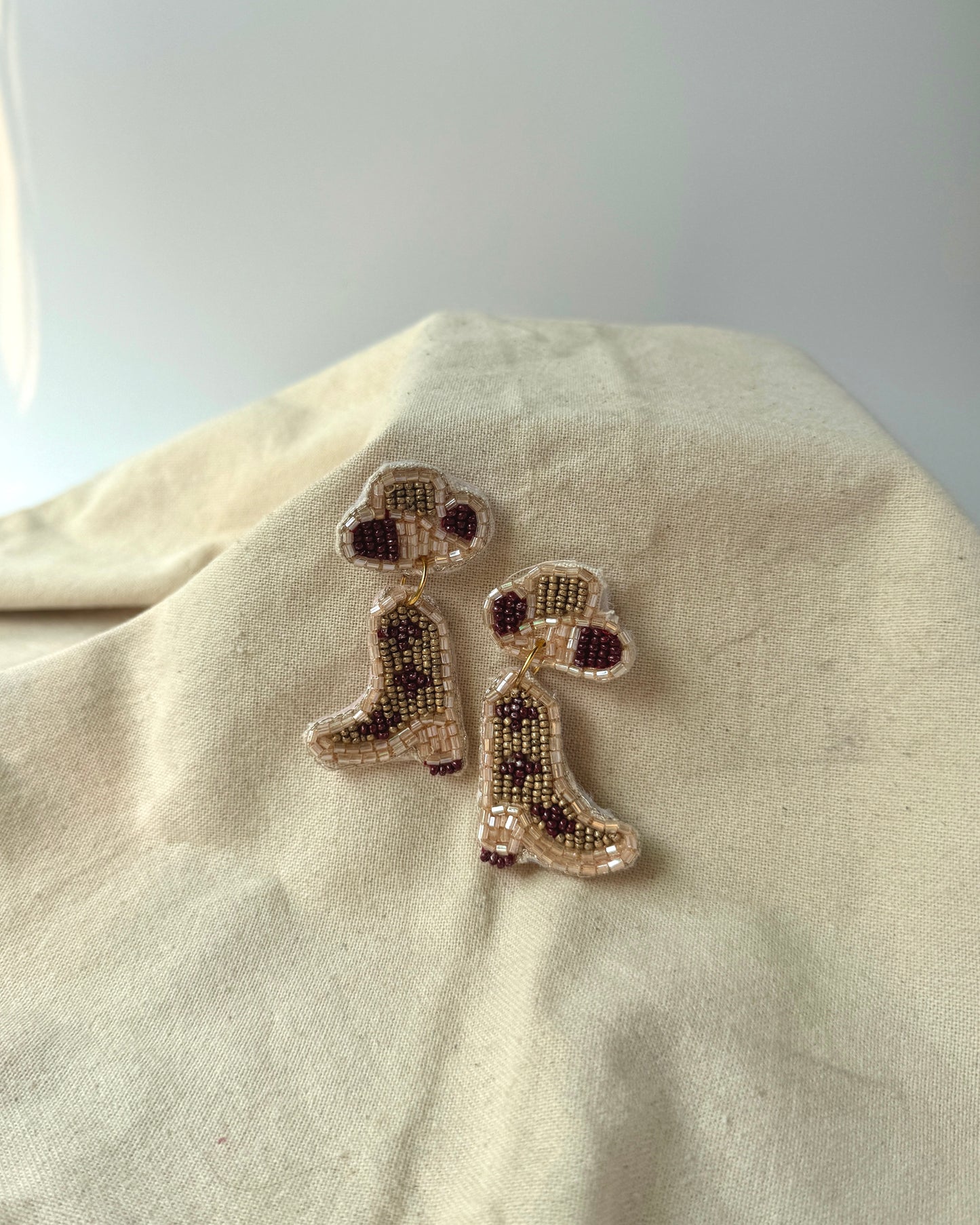 COWBOY BOOTS EARRINGS