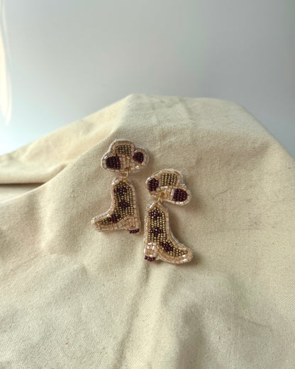 COWBOY BOOTS EARRINGS