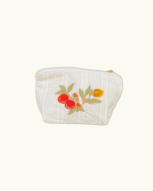 CITRUS BLOOM COIN PURSE