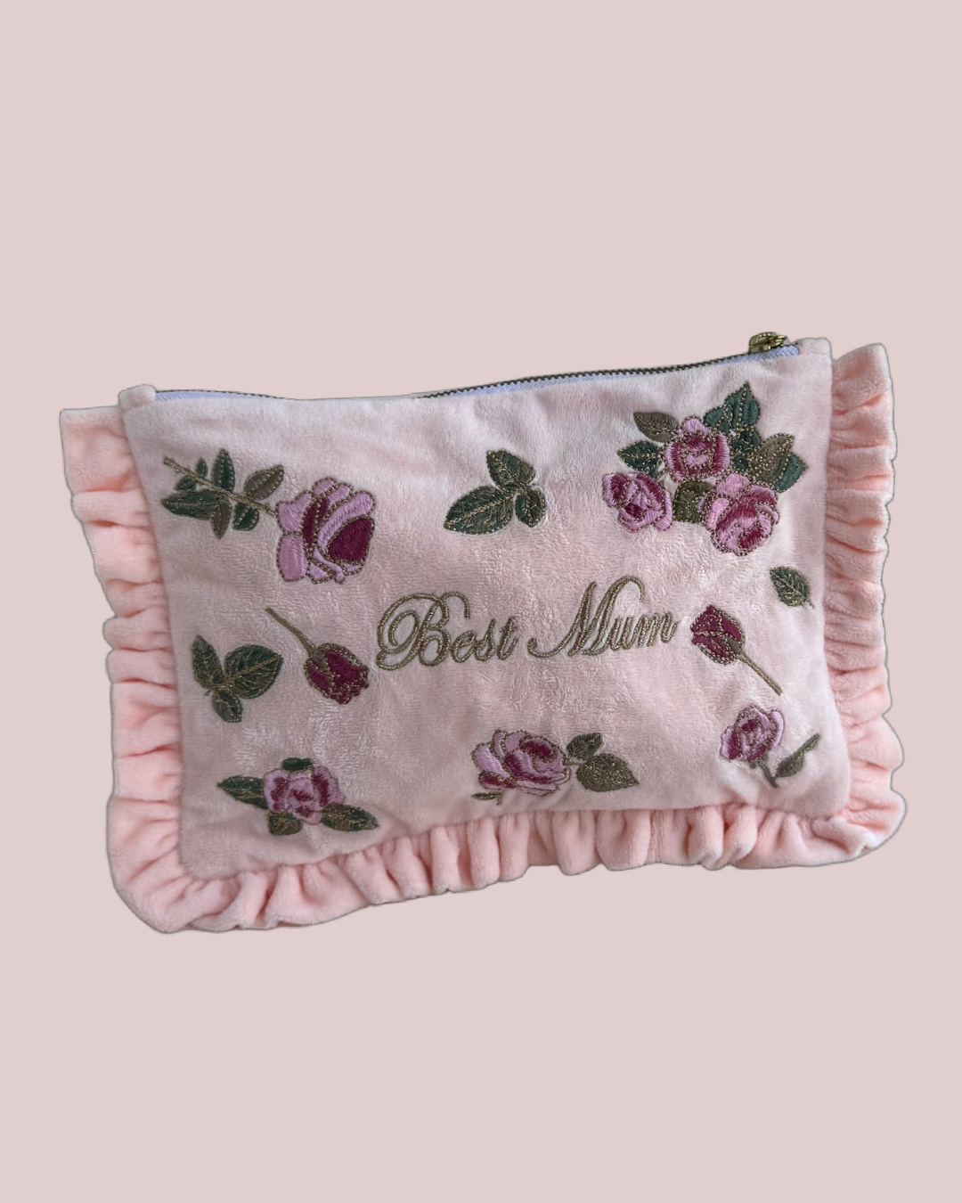 BEST MUM ROSE POUCH PURSE